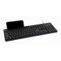 Gembird | Multimedia keyboard with phone stand | KB-UM-108 | Multimedia | Wired | US | Black | g - 4